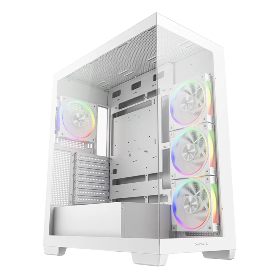 Deepcool CG580 4F V2 WH Mid Tower ATX Gaming Casing thumbnail