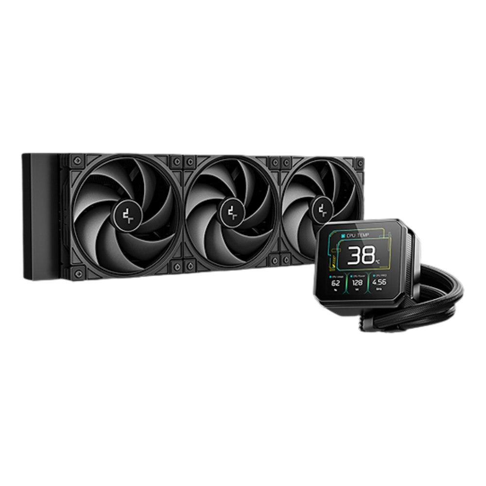 DeepCool SPARTACUS 420 AIO Liquid CPU Cooler With Display thumbnail