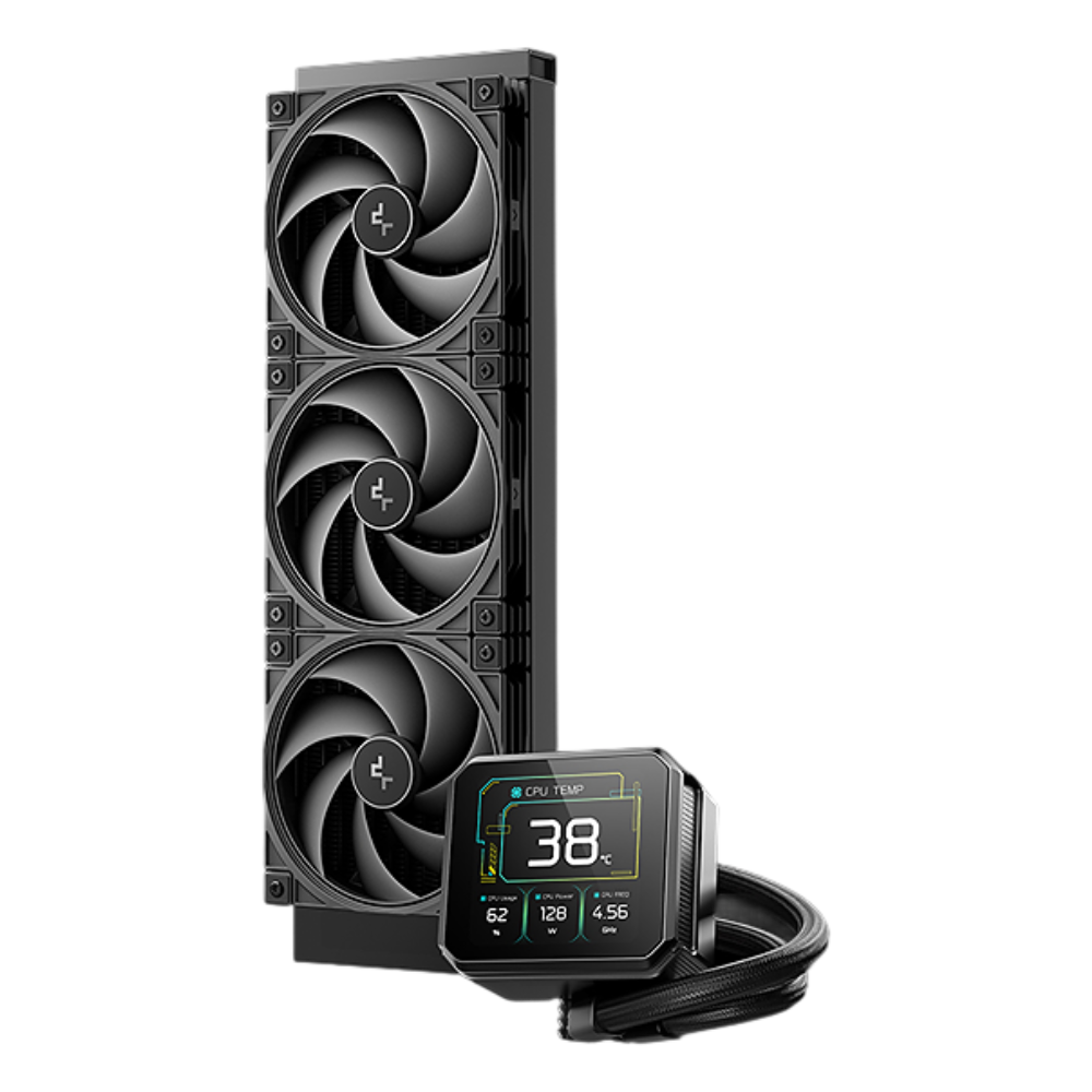 DeepCool SPARTACUS 420 AIO Liquid CPU Cooler With Display thumbnail