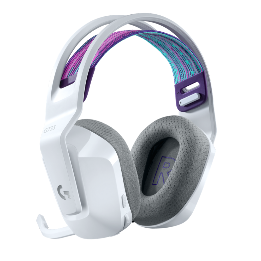 Logitech G733 LIGHTSPEED Wireless RGB Gaming Headset White thumbnail