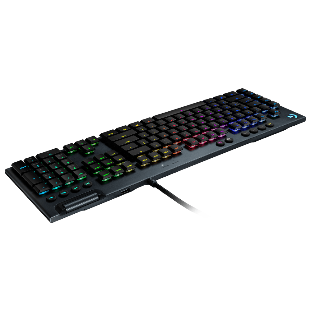 Logitech G813 LIGHTSYNC RGB Mechanical Gaming Keyboard thumbnail